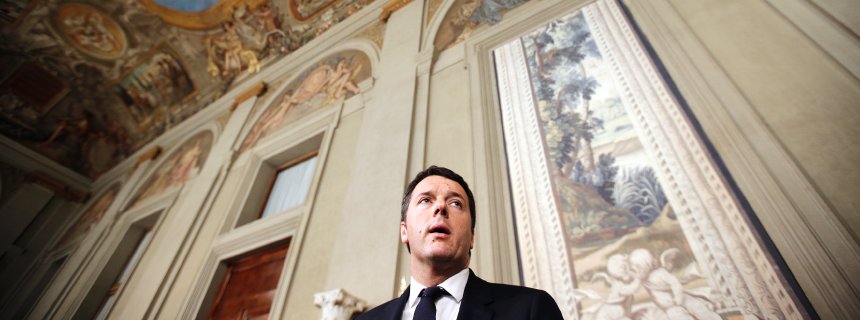Photo Gallery: A New Premier for Italy